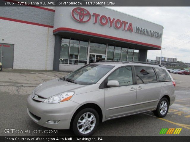 2006 Toyota Sienna XLE AWD in Silver Shadow Pearl