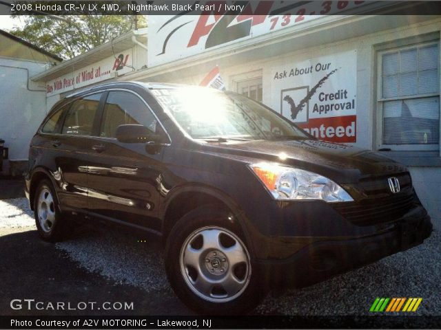 2008 Honda CR-V LX 4WD in Nighthawk Black Pearl