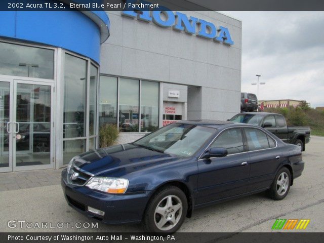 2002 Acura TL 3.2 in Eternal Blue Pearl