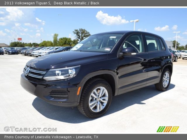 2013 Volkswagen Tiguan S in Deep Black Metallic
