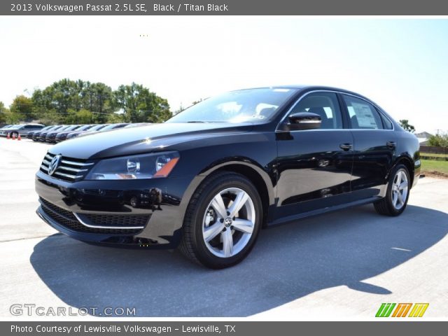 2013 Volkswagen Passat 2.5L SE in Black