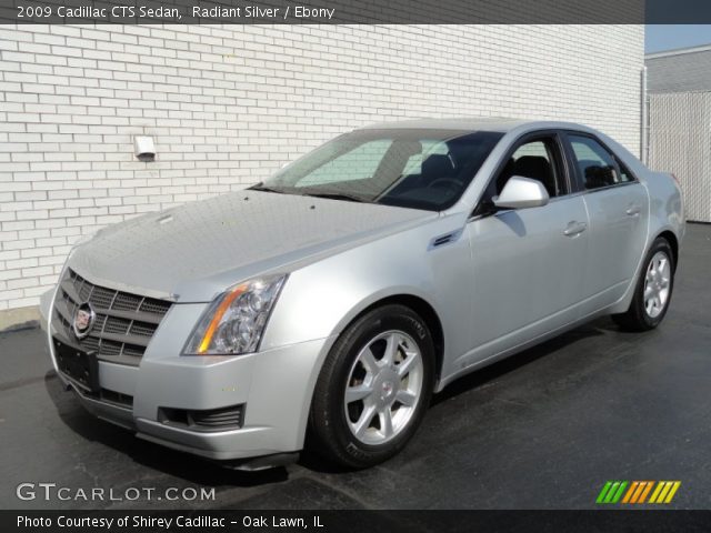 2009 Cadillac CTS Sedan in Radiant Silver