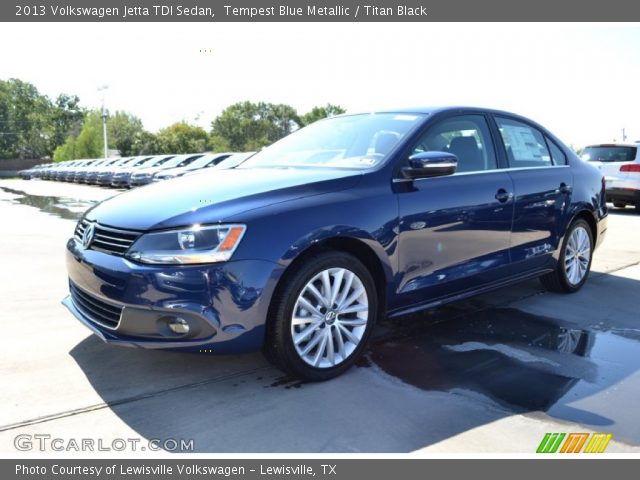 2013 Volkswagen Jetta TDI Sedan in Tempest Blue Metallic
