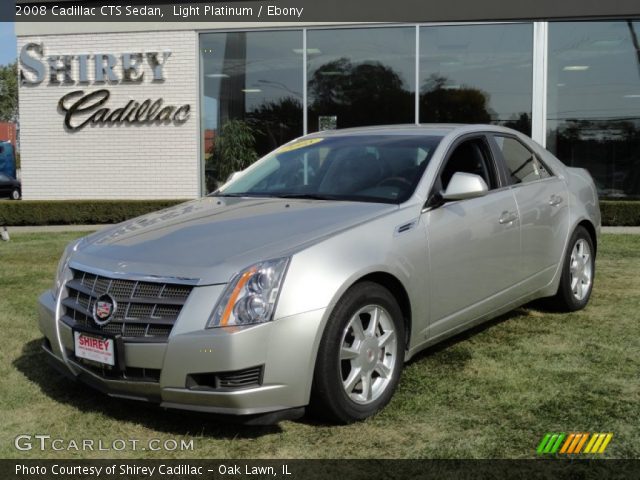 2008 Cadillac CTS Sedan in Light Platinum