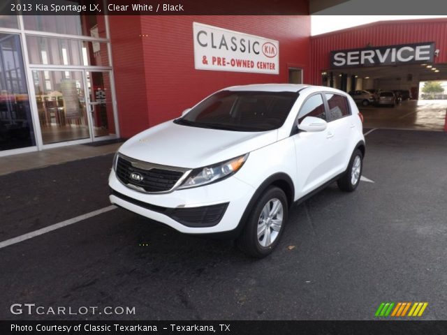 2013 Kia Sportage LX in Clear White