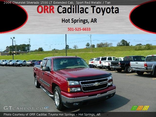 2006 Chevrolet Silverado 1500 LT Extended Cab in Sport Red Metallic