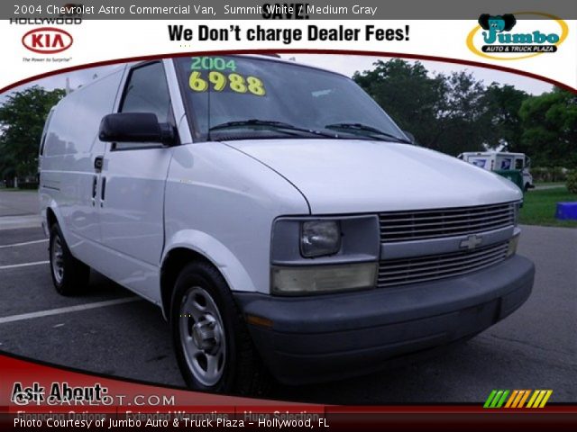 2004 Chevrolet Astro Commercial Van in Summit White