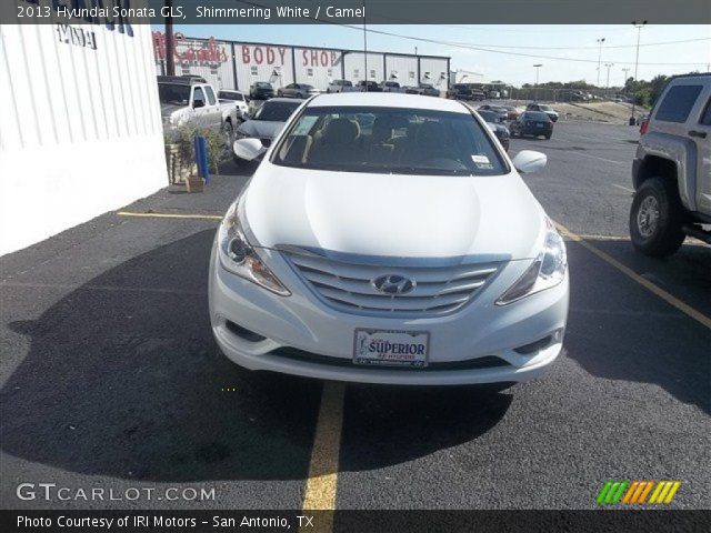 2013 Hyundai Sonata GLS in Shimmering White