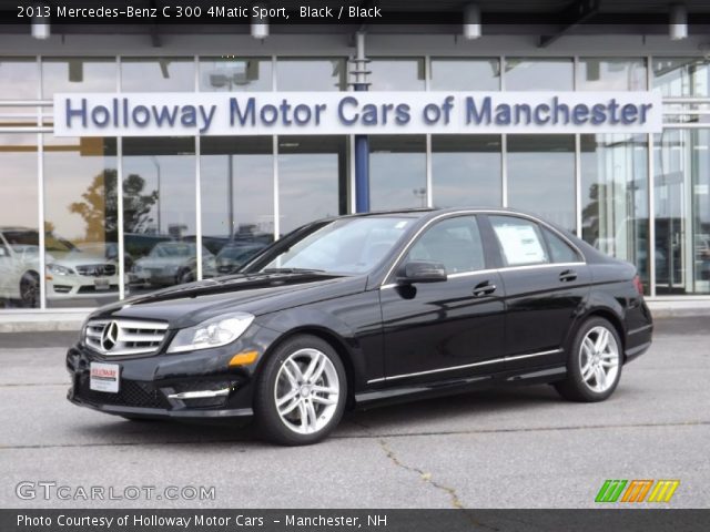 2013 Mercedes-Benz C 300 4Matic Sport in Black