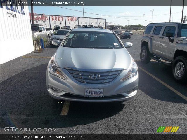 2013 Hyundai Sonata SE in Radiant Silver