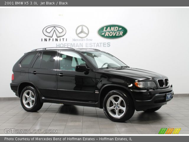 2001 BMW X5 3.0i in Jet Black