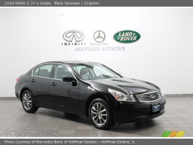 2009 Infiniti G 37 x Sedan in Black Obsidian