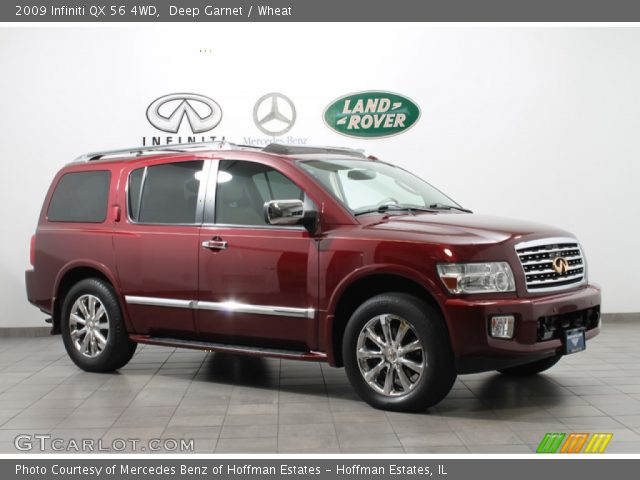 2009 Infiniti QX 56 4WD in Deep Garnet
