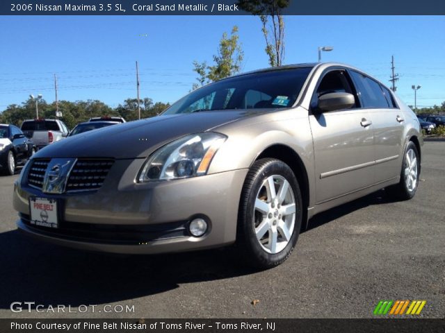 2006 Nissan Maxima 3.5 SL in Coral Sand Metallic