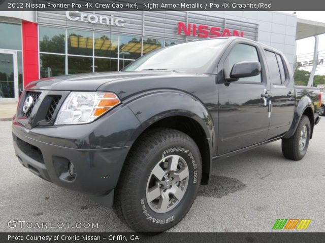 2012 Nissan Frontier Pro-4X Crew Cab 4x4 in Night Armor Metallic
