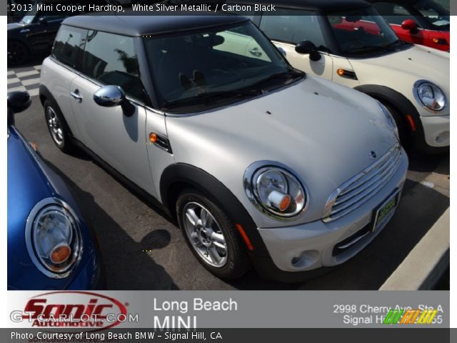 2013 Mini Cooper Hardtop in White Silver Metallic