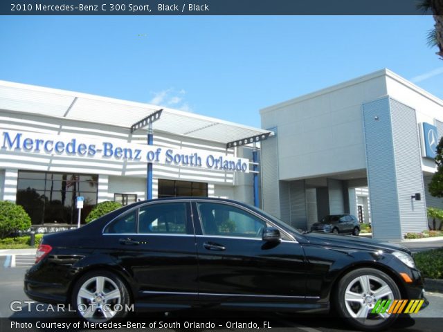 2010 Mercedes-Benz C 300 Sport in Black