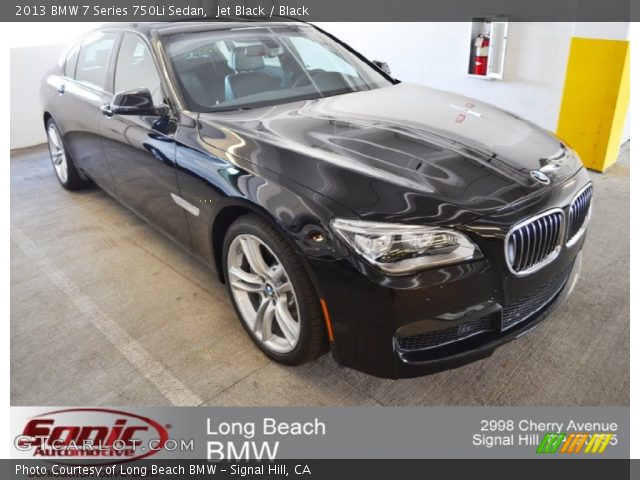 2013 BMW 7 Series 750Li Sedan in Jet Black