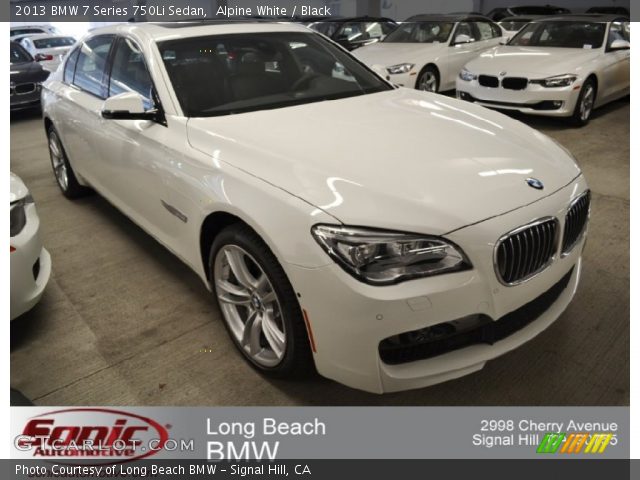2013 BMW 7 Series 750Li Sedan in Alpine White