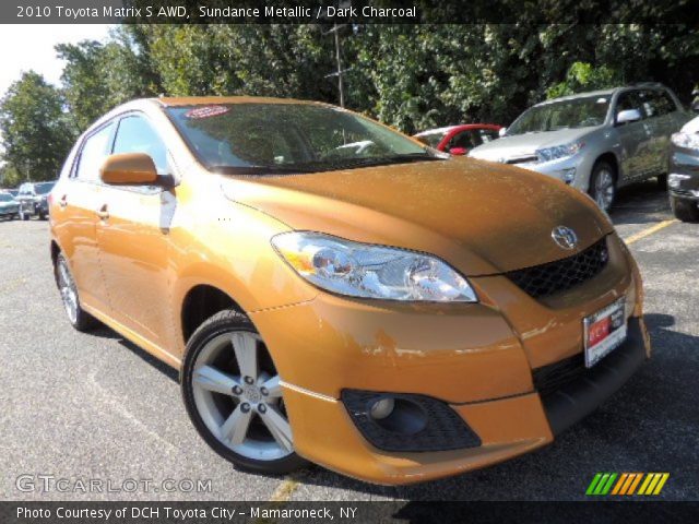 2010 Toyota Matrix S AWD in Sundance Metallic