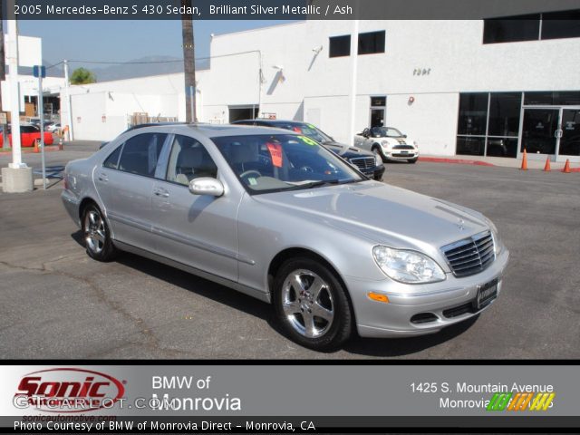 2005 Mercedes-Benz S 430 Sedan in Brilliant Silver Metallic