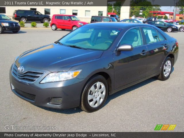 2011 Toyota Camry LE in Magnetic Gray Metallic