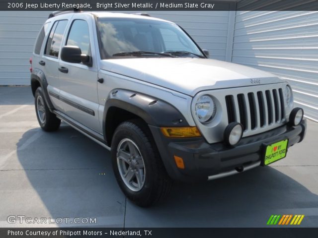 2006 Jeep Liberty Renegade in Bright Silver Metallic