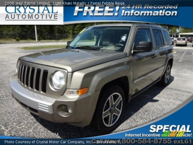 2008 Jeep Patriot Limited in Light Khaki Metallic