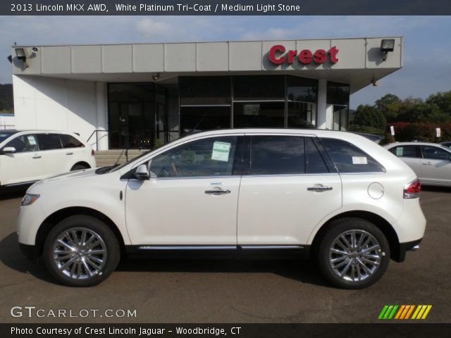 2013 Lincoln MKX AWD in White Platinum Tri-Coat