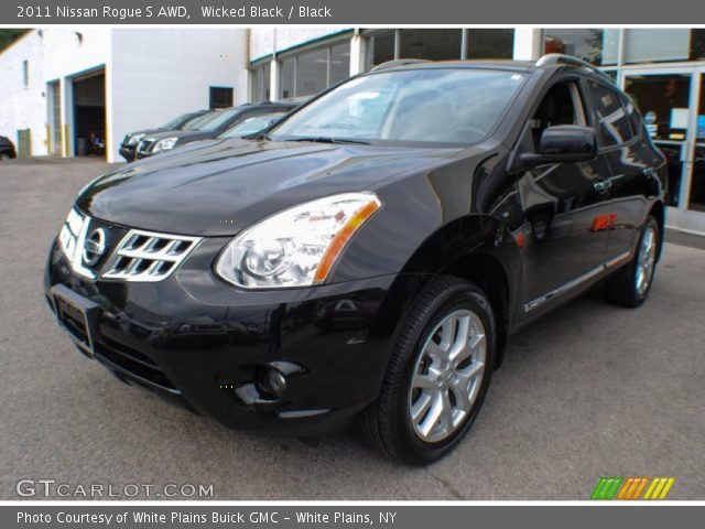 2011 Nissan Rogue S AWD in Wicked Black