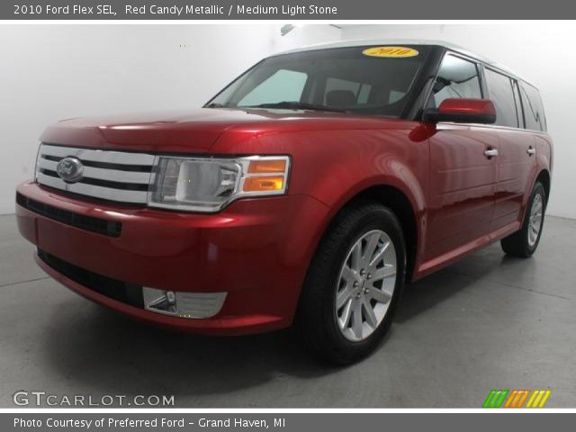 2010 Ford Flex SEL in Red Candy Metallic