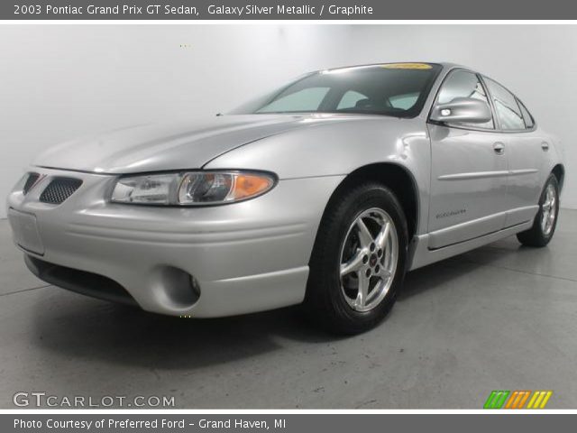 2003 Pontiac Grand Prix GT Sedan in Galaxy Silver Metallic