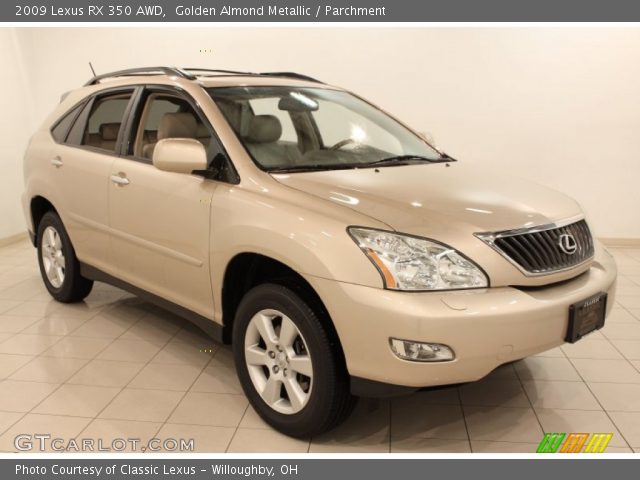 2009 Lexus RX 350 AWD in Golden Almond Metallic
