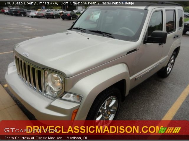 2008 Jeep Liberty Limited 4x4 in Light Graystone Pearl