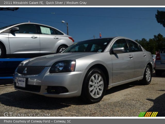 2011 Mitsubishi Galant FE in Quick Silver