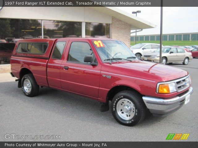 1997 Ford Ranger XLT Extended Cab in Toreador Red Metallic