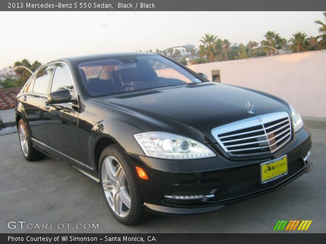 2013 Mercedes-Benz S 550 Sedan in Black