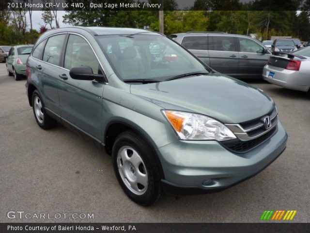 2011 Honda CR-V LX 4WD in Opal Sage Metallic