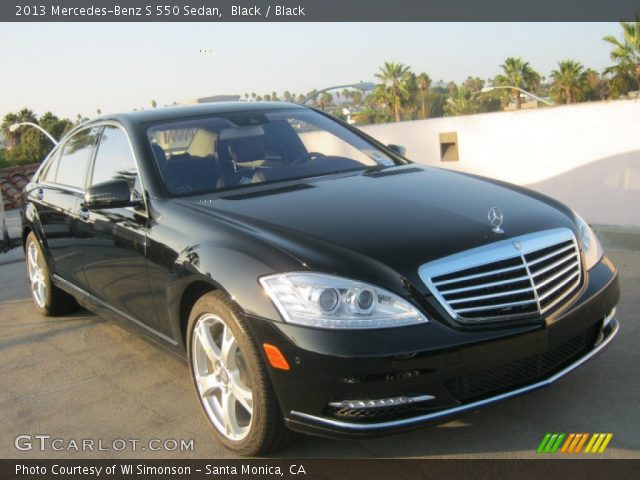2013 Mercedes-Benz S 550 Sedan in Black