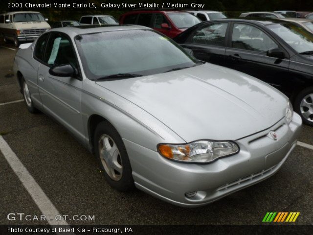 2001 Chevrolet Monte Carlo LS in Galaxy Silver Metallic