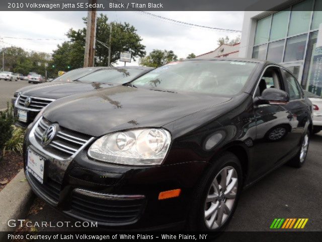 2010 Volkswagen Jetta SE Sedan in Black