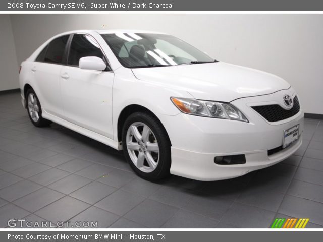 2008 Toyota Camry SE V6 in Super White