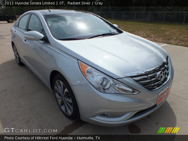 2013 Hyundai Sonata Limited 2.0T in Radiant Silver