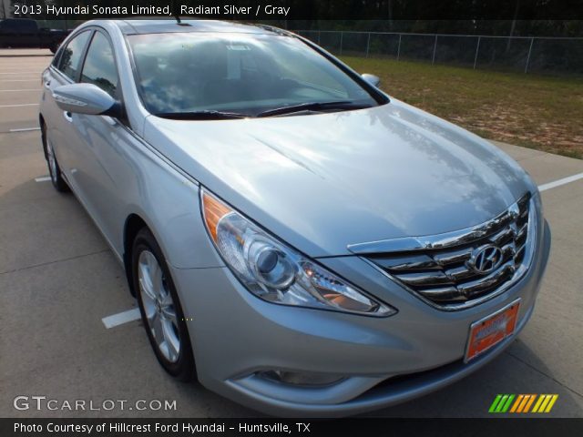 2013 Hyundai Sonata Limited in Radiant Silver