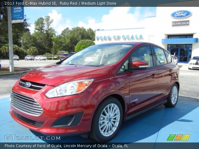 2013 Ford C-Max Hybrid SE in Ruby Red