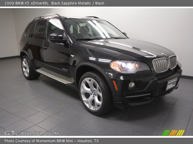 2009 BMW X5 xDrive48i in Black Sapphire Metallic