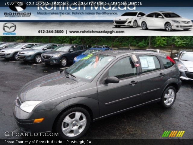 2005 Ford Focus ZX5 SES Hatchback in Liquid Grey Metallic
