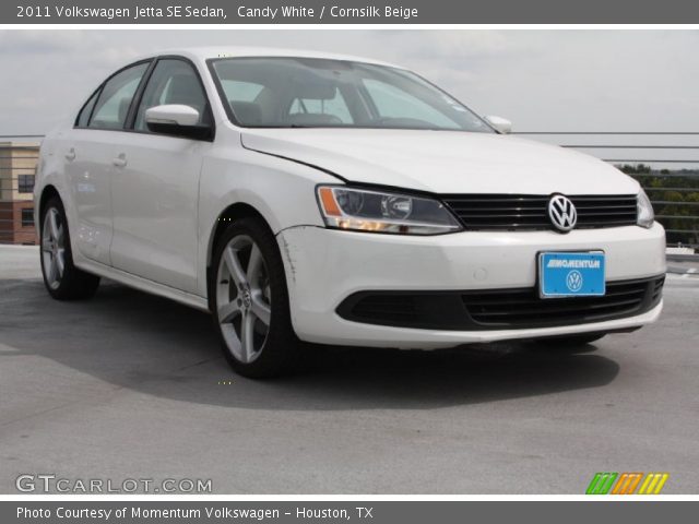2011 Volkswagen Jetta SE Sedan in Candy White
