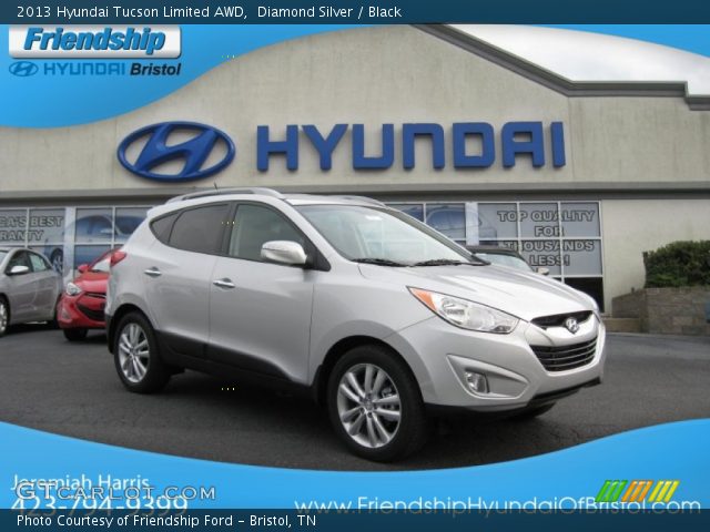 2013 Hyundai Tucson Limited AWD in Diamond Silver