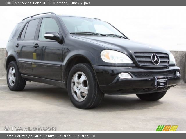 2003 Mercedes-Benz ML 350 4Matic in Black